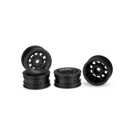 JConcepts Hazard - Axial SCX24, 1" Wheel - Black - 4pcs (JC3430B)
