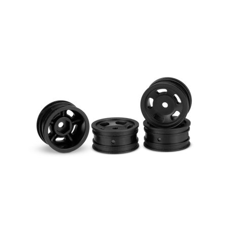JConcepts Glide 5 - Axial SCX24, 1" Wheel - Black - 4pcs (JC3431B)
