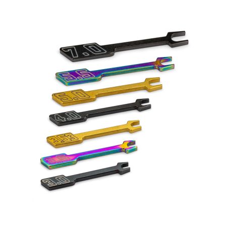 jConcepts Open Wrench Set - 7pc (3,3.5,3.63,4,5,5.5,7mm) (JC5027)