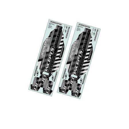 jConcepts T6.4 Precut Chassis Protective Sheet 2pc (JC5122)