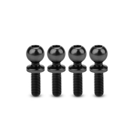jConcepts JCI 5.5 x 8mm Revolved Ti Ball-Stud Back 4pc (JC5133-2)