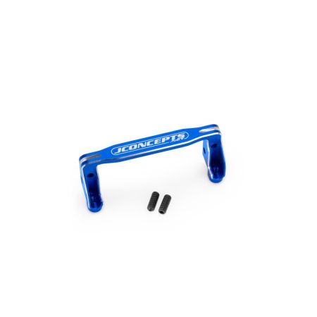 jConcepts RC10B7 / RC10B7D Servo Mount Bracket - Blue (JC5161-1)