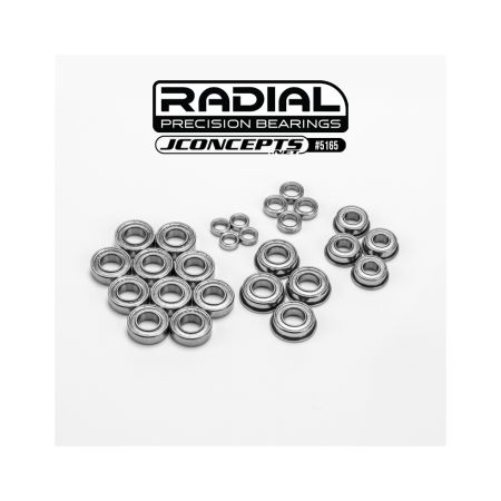 jConcepts RC8B4.1 / RC8B4.1e Radial NMB Bearing Set 26pc (JC5165)
