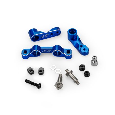 jConcepts RC10B7 | RC10B7D Steering Kit - Blue (JC5209-1)