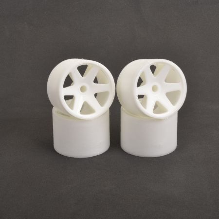 Contact RC  1/8th Stock Car Wheel - White (JSR)