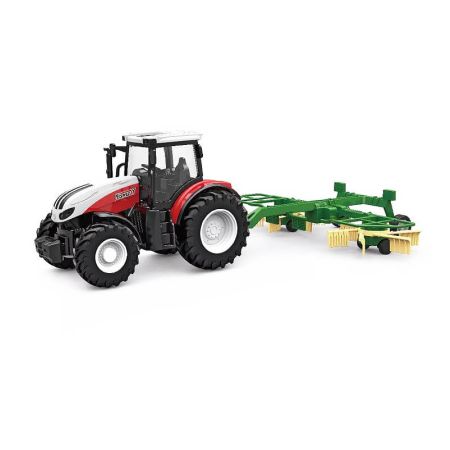 Korody RC 1:24 Tractor With Rotary Rake (K-6637K) Korody RC 1:24 Tractor With Rotary Rake (K-6637K)