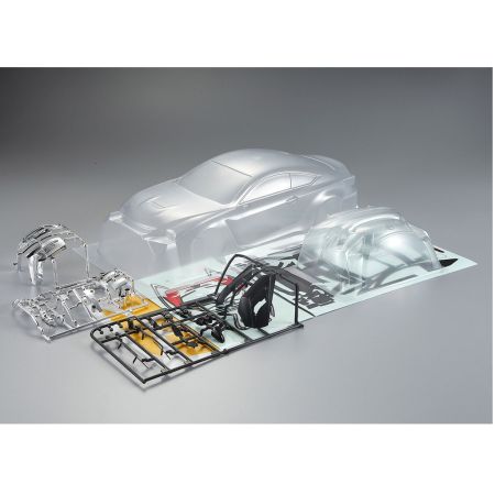 Killer Body Lexuc RC F 195mm Clear Body-Kit all in