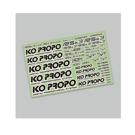 KO PROPO Decal Black (KO79067)