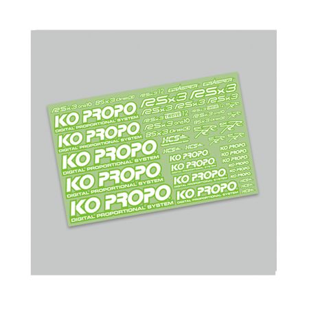 KO PROPO Decal Green (KO79071)