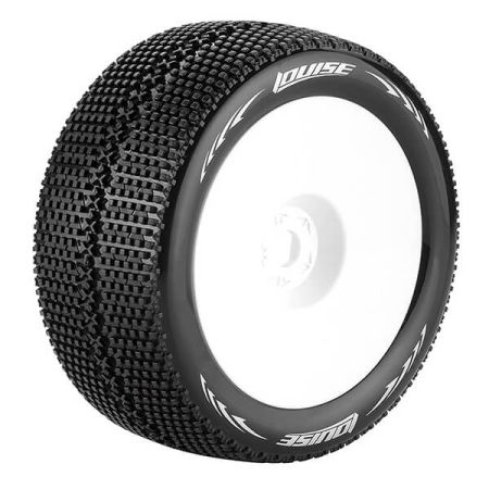 Louise RC T-Turbo 1:8 Fr/Rr Soft 0 Offset White (L-T3112SW)