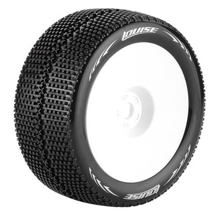 Louise RC T-Turbo 1:8 Fr/Rr Super Soft 0 Offset White (L-T3112VW)