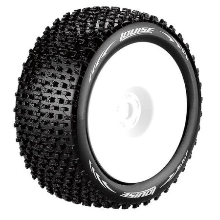 Louise RC T-Pirate 1:8 Fr/Rr Soft 0 Offset White (L-T3134SW)