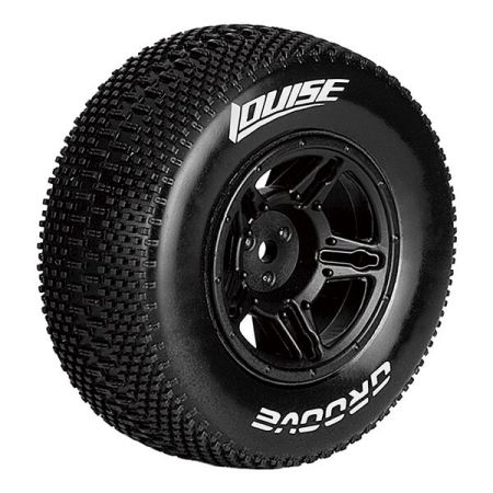Louise RC SC-Groove 1:10 Rr Super Soft Slash Rr , Slash 4x4 Black (L-T3146VBTR)