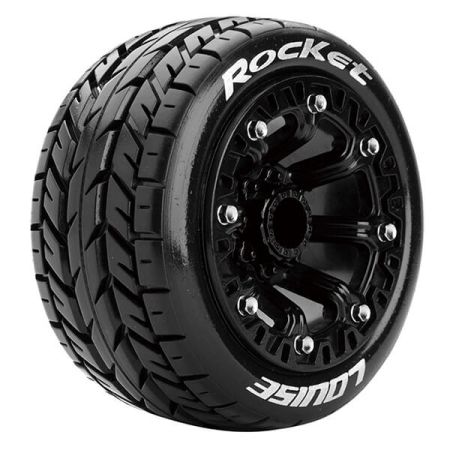 Louise RC ST-Rocket 1:16 Soft Black Trx 1:16 E-Revo Fr & R (L-T3188SB)