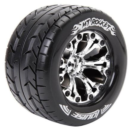 Louise RC MT-Rocket 1:10 Soft Hex 14mm Black Chrome Arrma Granite (L-T3201SBCM)