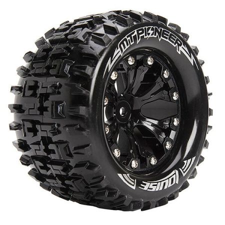 Louise RC MT-Pioneer 14mm Hex Black Arrma Granite (L-T3202SBM)