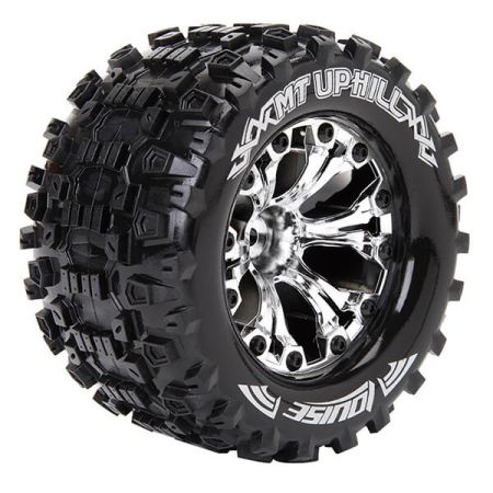 Louise RC MT-Uphill 1:10 Soft Hex 14mm Black Chrome Arrma Granite (L-T3204SBCM)