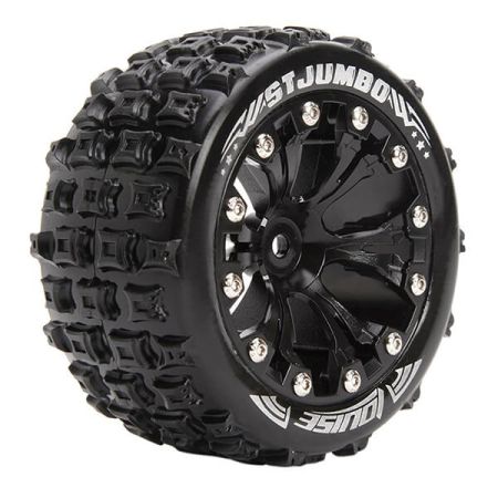 Louise RC ST-Jumbo 1:10 Soft 1/2 Offset Black GP Jato 2wd R (L-T3210SBH)