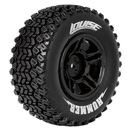 Louise RC SC-Hummer 1:10 Fr/Rr Soft Arrma Senton 6S Hex 17 Black (L-T3224SBM)