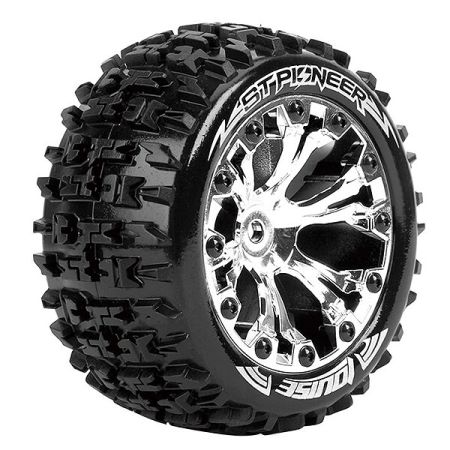 Louise RC ST-Pioneer 1:10 Soft Bearing Chrome GP Jato 2wd Fr (L-T3227SCB)