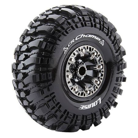 Louise RC CR-Champ 1:10 Super Soft Black Chrome Hex 12mm (L-T3236VBC)