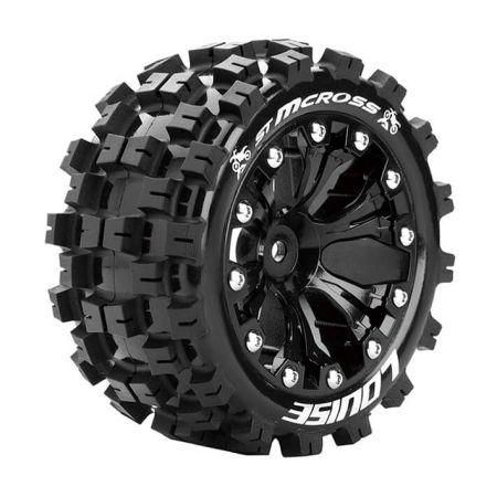 Louise RC ST-MCRoss 1:10 Soft Hex 14mm Black Arrma Granite (L-T3272SBM)