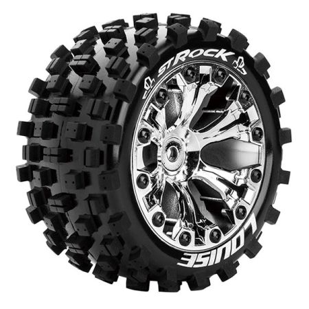 Louise RC ST-Rock 1:10 Soft 0 Offset Chrome EP Stampede 2wd (L-T3273SC)