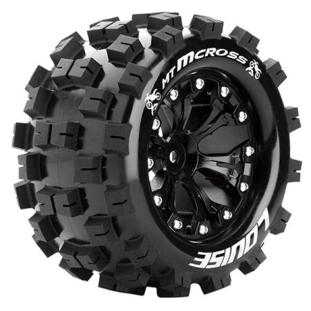 Louise RC MT-MCRoss 1:10 Soft 0 Offset Black EP Stampede 2 (L-T3274SB)