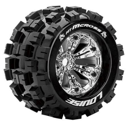 Louise RC MT-MCRoss 1:8 Sport 0 Offset Chrome EP E-Maxx Fr (L-T3276C)