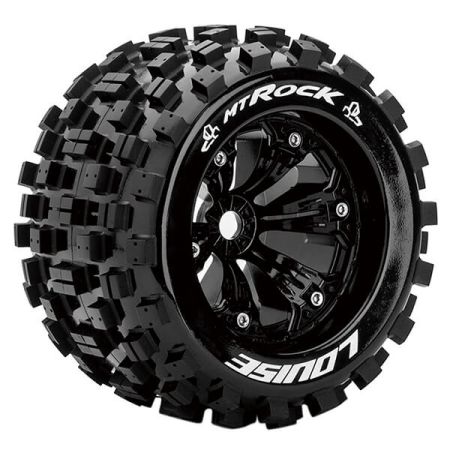 Louise RC MT-Rock 1:8 Sport 1 /2 Offset Black EP E-Revo Fr & (L-T3277BH)