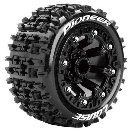 Louise RC ST-Pioneer 1:16 Soft Black Trx 1:16 E-Revo Fr & (L-T3278SB)