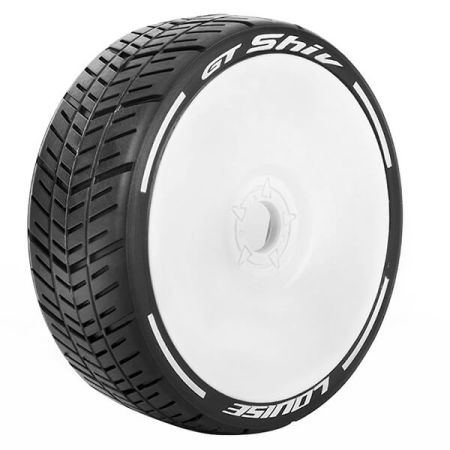 Louise RC GT-Shiv 1:8 Fr/Rr Soft Hex 17mm White (L-T3284SW)