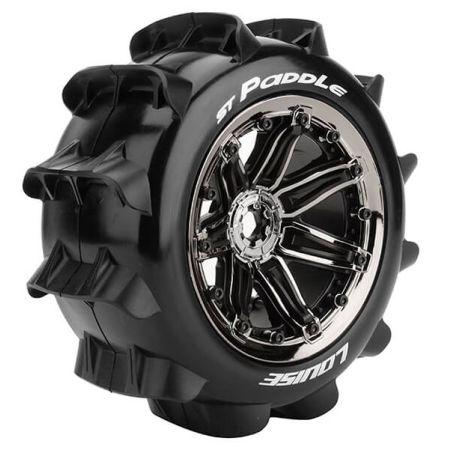 Louise RC ST-Paddle 1:8 Sport Black Chrome E-Revo Fr & Rr (L-T3290BC)