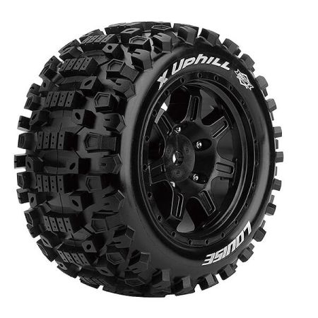 Louise RC X-Uphill Black Moun Ted Arrma Kraton 8S Hex 24mm (L-T3297BM)