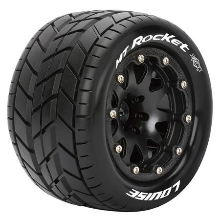 Louise RC MT-Rocket 1:10 Soft Bead-Lock/0 Offset Hex 12mm Black (L-T3307SB)