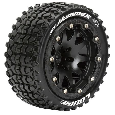 Louise RC ST-Hummer 1:10 Soft Bead-Lock/1/2 Offset Hex 12mm Black (L-T3314SBH)