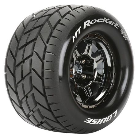Louise RC MT-Rocket 1:8 Sport 1/2" Offset Hex 17mm Black Chrome (L-T3320BCH)