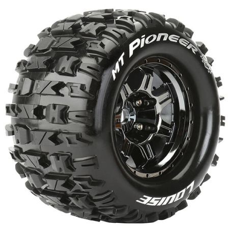 Louise RC MT-Pioneer 1:8 Sport 1/2" Offset Hex 17mm Black Chrome (L-T3321BCH)