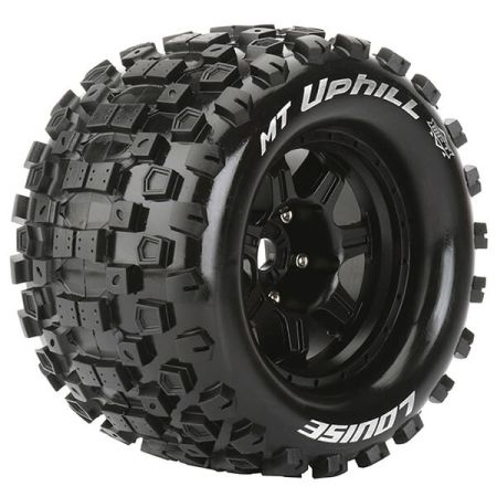 Louise RC MT-Uphill 1:8 Sport 0" Offset Hex 17mm Black (L-T3322B)