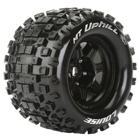 Louise RC MT-Uphill 1:8 Sport 1/2" Offset Hex 17mm Black (L-T3322BH)