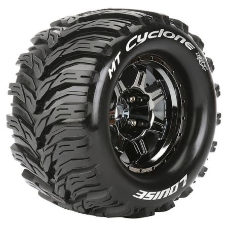Louise RC MT-Cyclone 1:8 Sport 1/2" Offset Hex 17mm Black Chrome (L-T3323BCH)