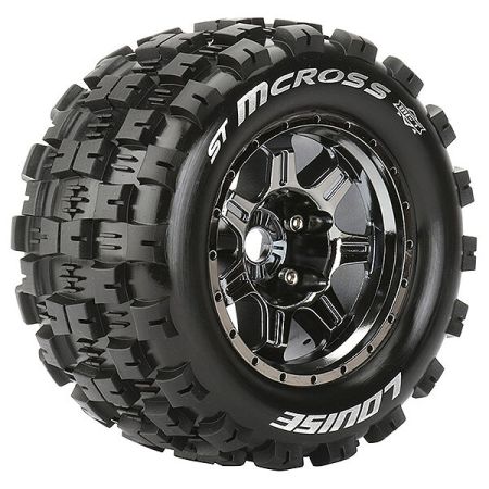 Louise RC ST-MCRoss 1:8 Sport 1/2" Offset Hex 17mm Black Chrome (L-T3327BCH)