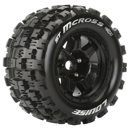 Louise RC ST-MCRoss 1:8 Sport 1/2" Offset Hex 17mm Black (L-T3327BH)
