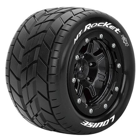 Louise RC MT-Rocket T-Maxx Soft 1/2" Offset Hex 17mm Black (L-T3328SB)