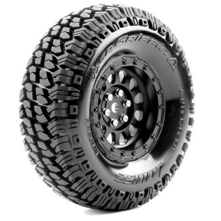 Louise RC CR-Griffin 1:10 Super Soft Black Hex 12mm (L-T3344VB)