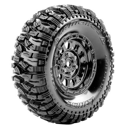 Louise RC CR-Mallet 1:10 Super Soft Black Chrome Hex 12mm (L-T3346VBC)