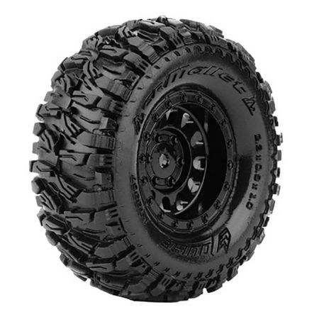 Lousie RC CR Mallet 1:18/1:24 1.0" Crawler Tyre/Wheel -2 Pcs (L-T3367VB)