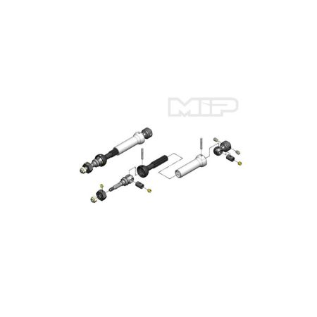 MIP X-Duty CVD Keyed Fr Axle Kit/Trx (MP10132)