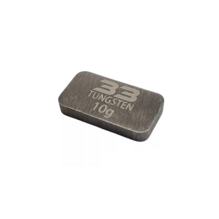 MR33 Tungsten Weight - 10 x 18 x 3mm - 10g (MR33-TW-10G)