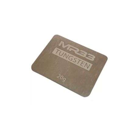 MR33 Tungsten Weight - 24 x 30 x 1.5mm - 20g (MR33-TW-20G)